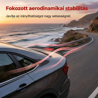 🚗🛠️ Verbeter het uiterlijk en de stabiliteit van uw auto –💨 Universele achterspoiler met montage zonder boren – Na ontvangst betalen ✨