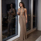 Women's Sexy Halter Neck Cutout Maxi Dress