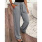 Casual broek met rechte pijpen voor dames
