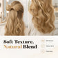Ponytail met instant glam-stri