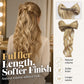 Ponytail met instant glam-stri