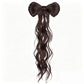 Ponytail met instant glam-stri