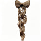 Ponytail met instant glam-stri