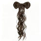 Ponytail met instant glam-stri