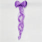 Ponytail met instant glam-stri