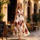 🌺 NIEUWE AANWINST 👗 Maxi-jurk met bloemenprint voor dames – dunne, verstelbare bandjes, soepel vallend silhouet & zomerse elegantie ✨