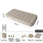 🛏️ 50% KORTING! 💨 Draagbaar luchtbed met ingebouwde pomp – Ingebouwde pomp, compacte verpakking & snel op te zetten – Ideaal voor kamperen, logees & reizen