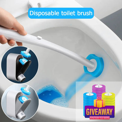 🔥IN DE AANBIEDING 49% KORTING -- Wegwerp-toiletborste