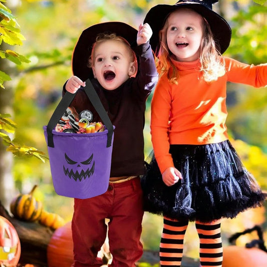 🎁Halloween-versieringen🎃 Verlichte Halloween-mandje