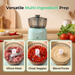 Draadloze elektrische vleesmolen en draagbare knoflookhakke