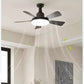 Ventilatorlamp met fitting en afstandsbediening