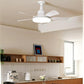 Ventilatorlamp met fitting en afstandsbediening