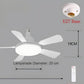 Ventilatorlamp met fitting en afstandsbediening