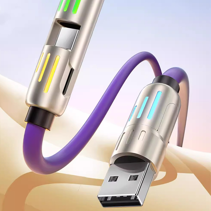 LED-Oplaadkabel met Meerdere Aansluitingen – productafbeelding