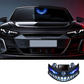 🔥 50% KORTING! 😈 Solar LED-waarschuwingslampje voor de auto „Teufelssauge“ ✨ Trillingssensor, opladen via USB en zonne-energie, universeel voor personenauto’s en vrachtwagens