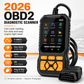 🥳2026 TOPVERKOOP🥳💞50K+ VERKOCHT!🚗🔧 Professionele OBD2 Scanner – Leest & wist codes, live data & I/M gereedheid. Werkt op auto's van 1996+. Bespaar $$$ op garagediagnoses! 🛠️✨