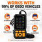 🥳2026 TOPVERKOOP🥳💞50K+ VERKOCHT!🚗🔧 Professionele OBD2 Scanner – Leest & wist codes, live data & I/M gereedheid. Werkt op auto's van 1996+. Bespaar $$$ op garagediagnoses! 🛠️✨