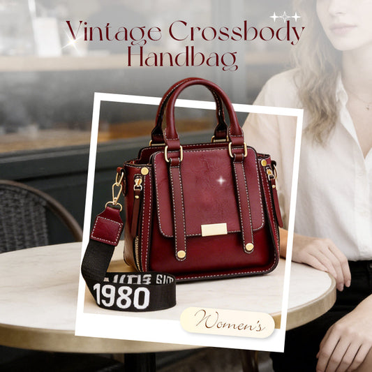👜Volledig met de hand vervaardigd Vintage schoudertas voor dames met verstelbare riem