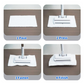 Platte mop met doekklemsysteem – productafbeelding