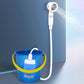 Draagbare douche voor op de camping met waterpom