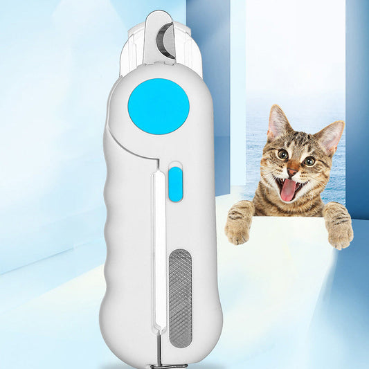 🐾 Nagelknipper voor Huisdieren met LED-Licht