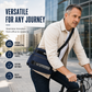Men's Large Capacity Multi-Pocket Crossbody Bag