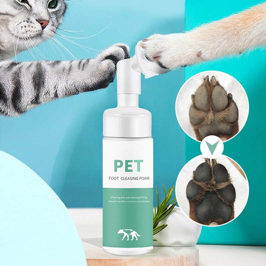 🐾 Reinigingsschuim voor Huisdierenpootjes – 150 ml
