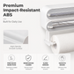 🧲 3-in-1 keukenrolhouder – met snijder, magnetisch of kleefstrip, geen boren, past op elke koelkast.