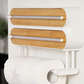 🧲 3-in-1 keukenrolhouder – met snijder, magnetisch of kleefstrip, geen boren, past op elke koelkast.