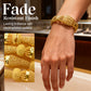 Luxe goudkleurige armband voor dame