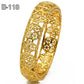 Luxe goudkleurige armband voor dame