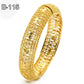 Luxe goudkleurige armband voor dame
