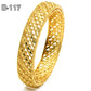 Luxe goudkleurige armband voor dame