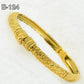 Luxe goudkleurige armband voor dame