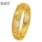 Luxe goudkleurige armband voor dame