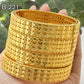 Luxe goudkleurige armband voor dame