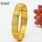 Luxe goudkleurige armband voor dame