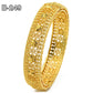 Luxe goudkleurige armband voor dame