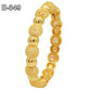Luxe goudkleurige armband voor dame