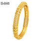 Luxe goudkleurige armband voor dame