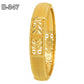 Luxe goudkleurige armband voor dame