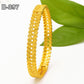 Luxe goudkleurige armband voor dame