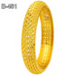 Luxe goudkleurige armband voor dame