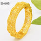Luxe goudkleurige armband voor dame