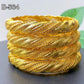 Luxe goudkleurige armband voor dame