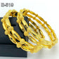 Luxe goudkleurige armband voor dame