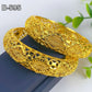 Luxe goudkleurige armband voor dame