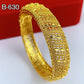 Luxe goudkleurige armband voor dame