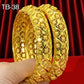 Luxe goudkleurige armband voor dame