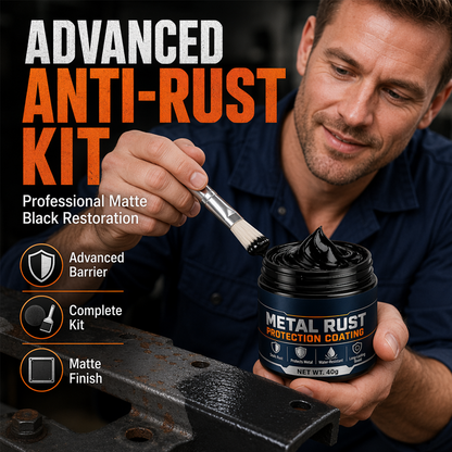 🥳HOT SALE 2026🥳🔧🏠 50% KORTING! Zwarte reparatiepasta met roestbescherming voor metaal – Herstelt verroeste hekken, leuningen en gereedschap. Vormt een beschermende laag – vervangen is niet nodig! 🛡️✨